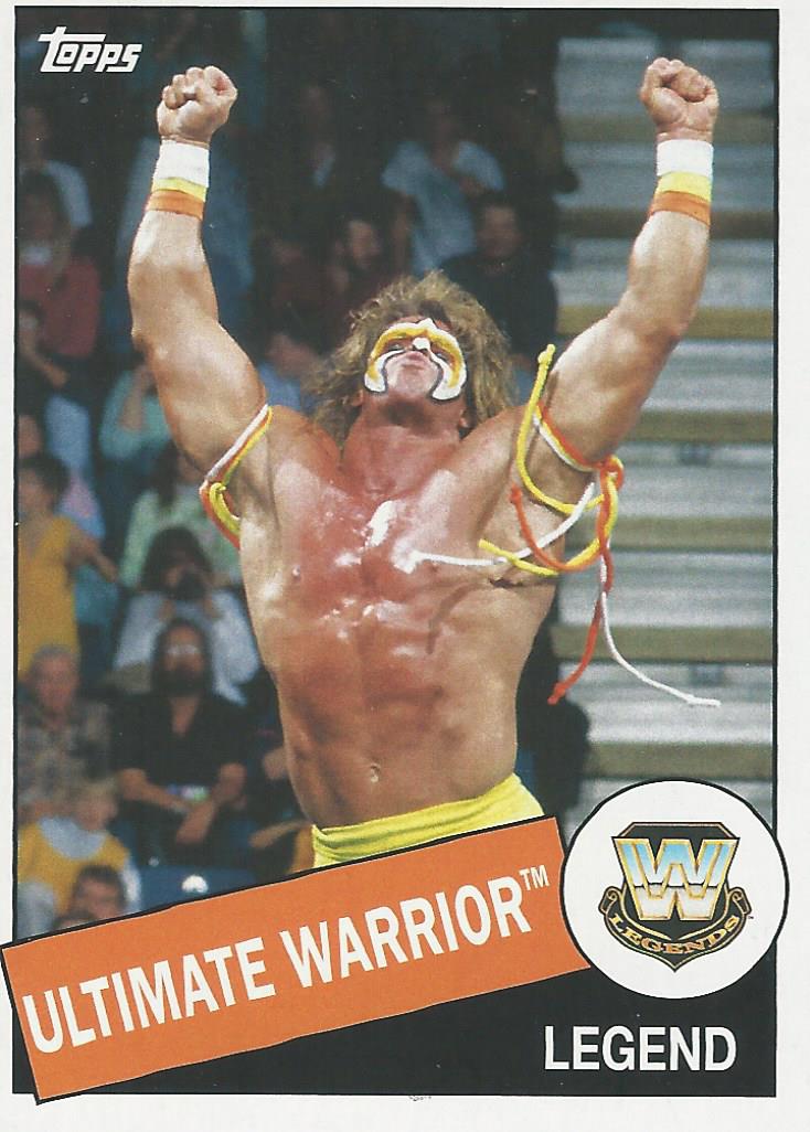 WWE Topps Heritage 2015 Ultimate Warrior #47