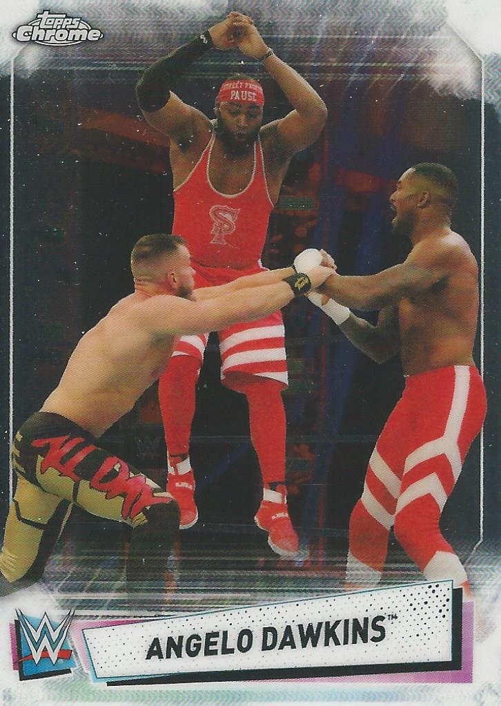WWE Topps Chrome 2021 Angelo Dawkins #47