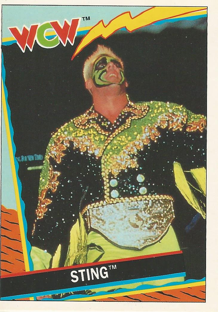 WCW Topps 1992 Sting #47
