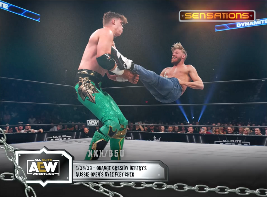 5/24/23 – Orange Cassidy – Orange Cassidy Defeats Aussie Open’s Kyle Fletcher