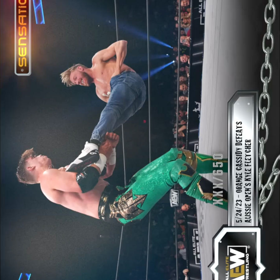 5/24/23 – Orange Cassidy – Orange Cassidy Defeats Aussie Open’s Kyle Fletcher
