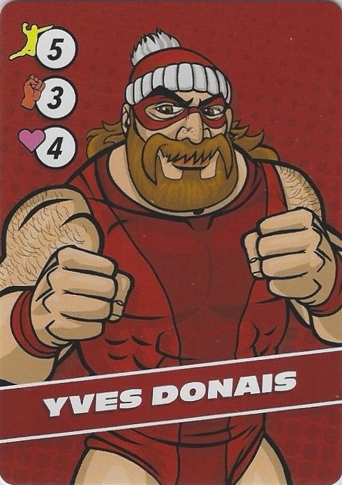 Yves Donais trading card PW Catalog