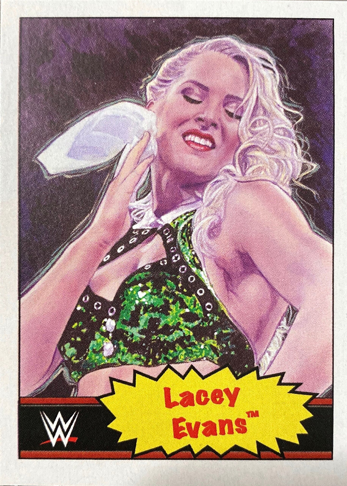 Lacey Evans trading card PW Catalog