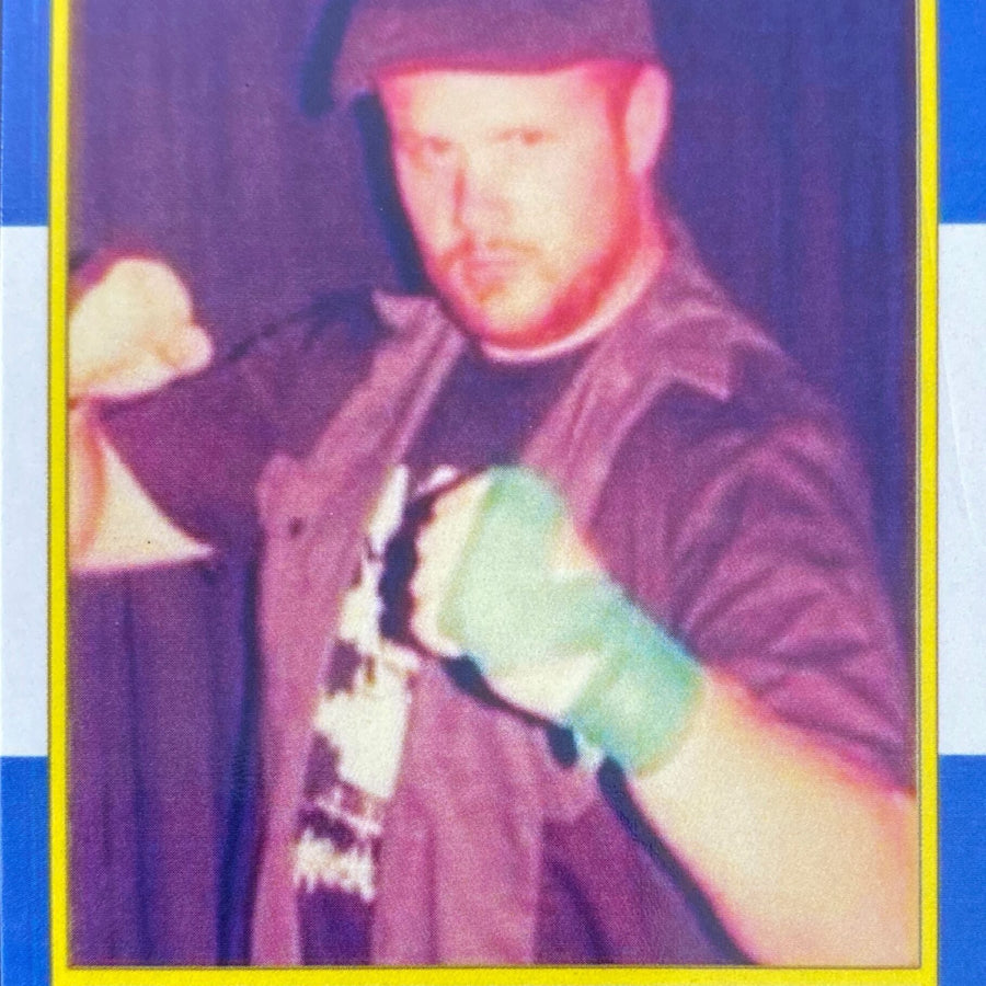 Turn Back the Clock – “Brutal” JOE Gibson trading card PW Catalog