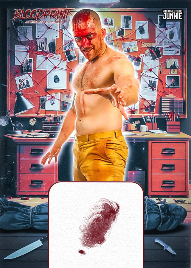 Bloodprint – “the Roof of All Evil” Charles Mason trading card PW Catalog