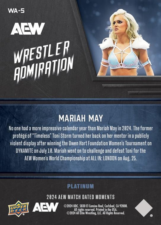 Wrestler Admiration – Mariah MAY