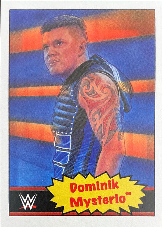 Dominik Mysterio trading card PW Catalog