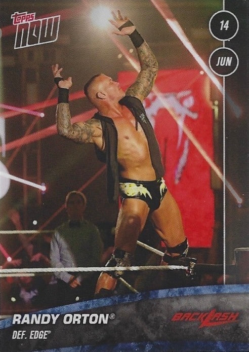 Randy Orton DEF. Edge