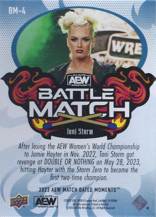 AEW Battle Match – Toni Storm