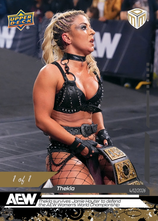 Thekla – Thekla Survives Jamie Hayter to Defend the AEW Women’s World Championship