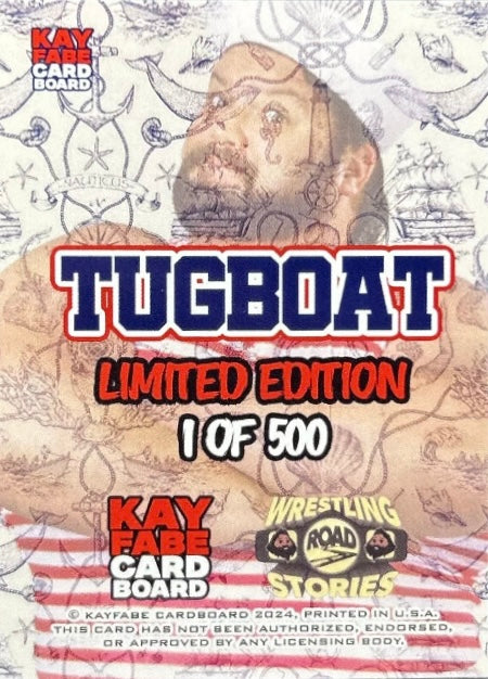 Tugboat trading card PW Catalog
