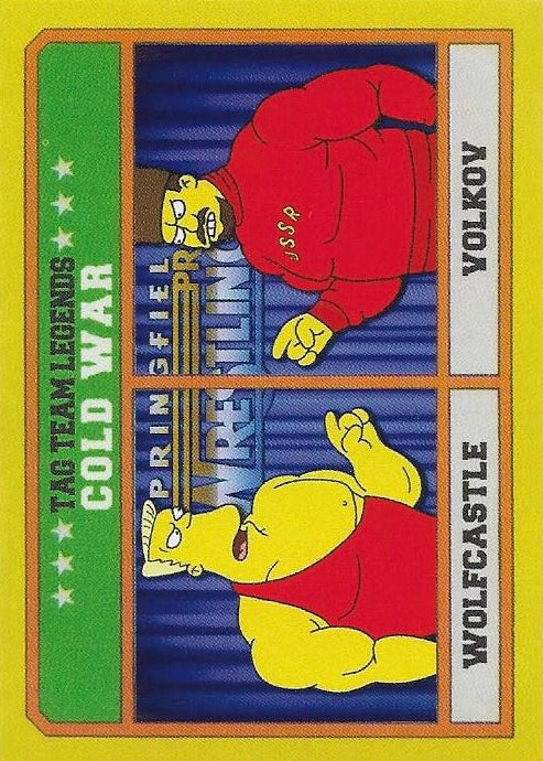 Cold War – Wolfcastle / Volkov trading card PW Catalog