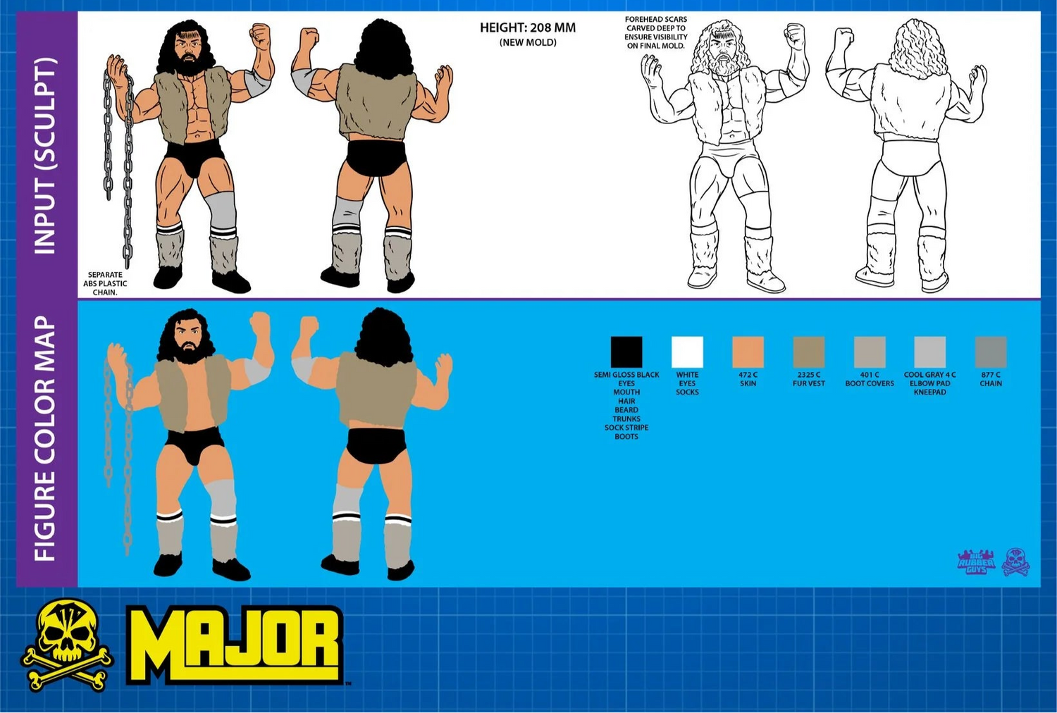Big Rubber Guys Bruiser Brody Series 13 Action & Toy Figures PWcatalog