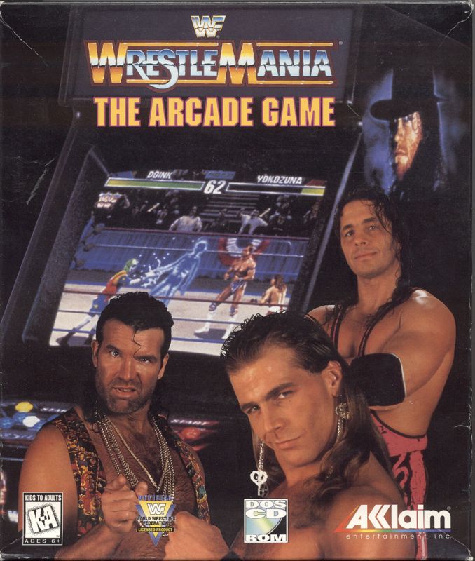 WWF WrestleMania The Arcade Game [DOS] PWcatalog