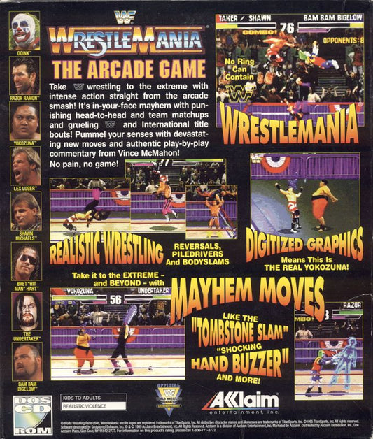 WWF WrestleMania The Arcade Game [DOS] - image 2