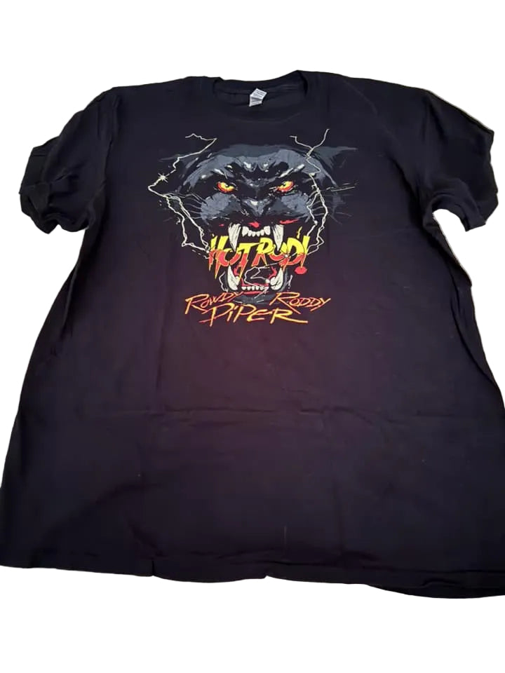 WWF Hot Rod! Rowdy Roddy Piper T-shirt Pwcatalog