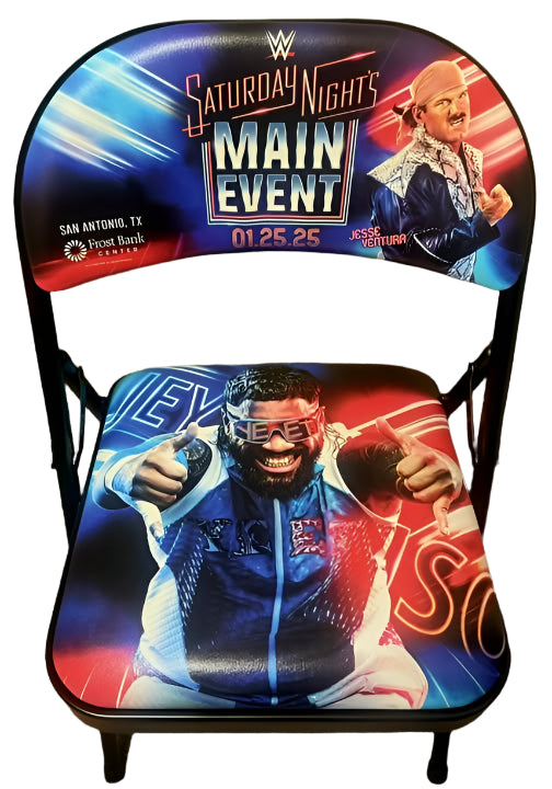 WWE Saturday Night's Main Event 2025 Ringside Chair Chairs PWcatalog