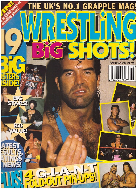Wrestling Big Shots October/November 1993 Magazine PWcatalog