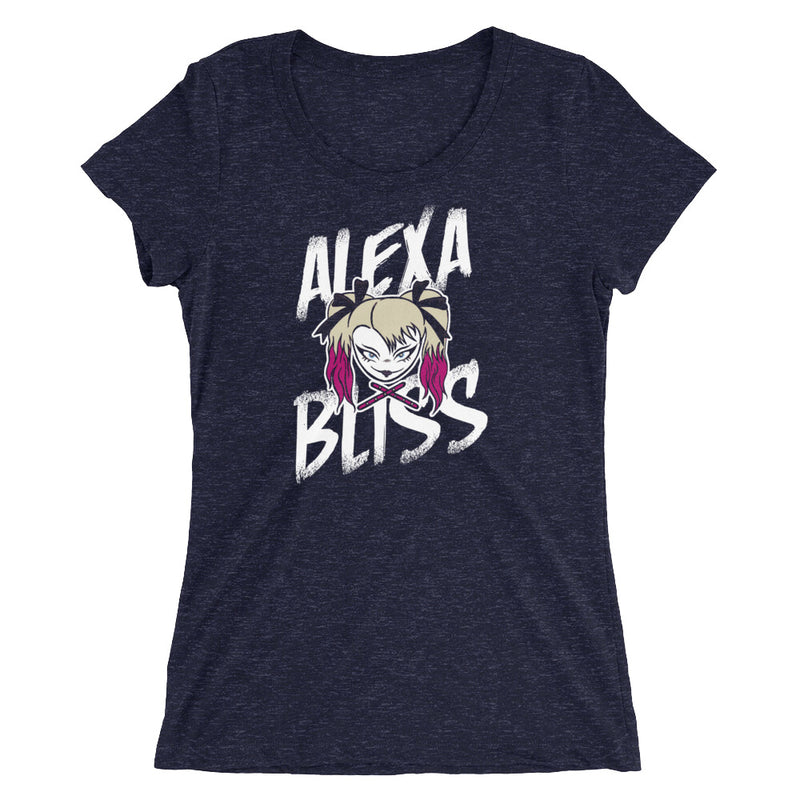 Alexa Bliss Logo Women's Tri-Blend T-Shirt