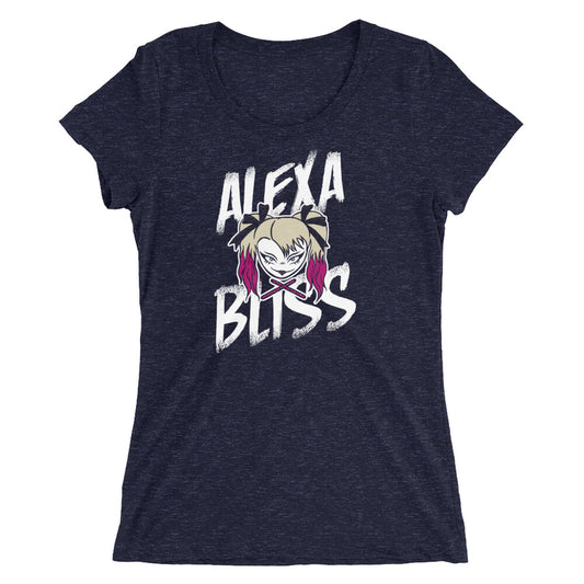 Alexa Bliss Logo Women's Tri-Blend T-Shirt T-Shirt PW Catalog