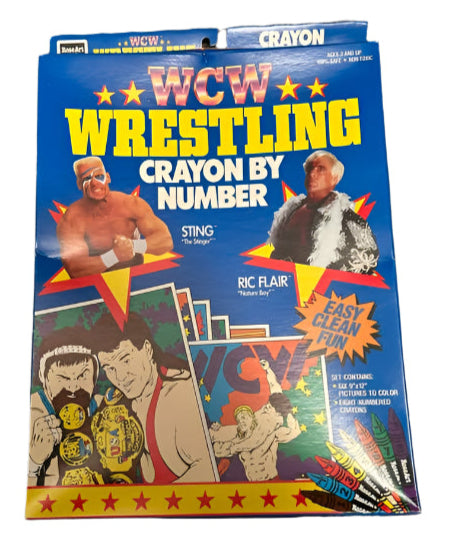 WCW Crayons by Number Sting Ric Flair PWcatalog