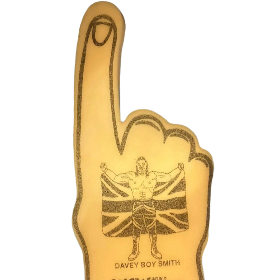 WCW Davey Boy Smith The British Bulldog foam finger Foam PWcatalog
