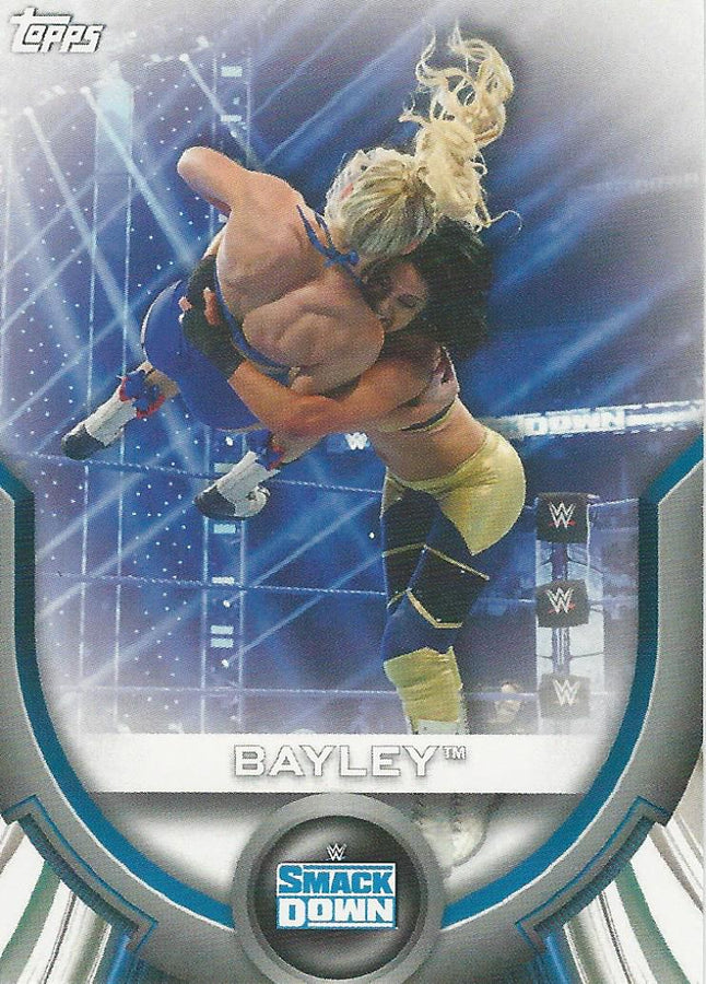 WWE Topps Women Division 2020 Bayley RC-5 trading card PW Catalog