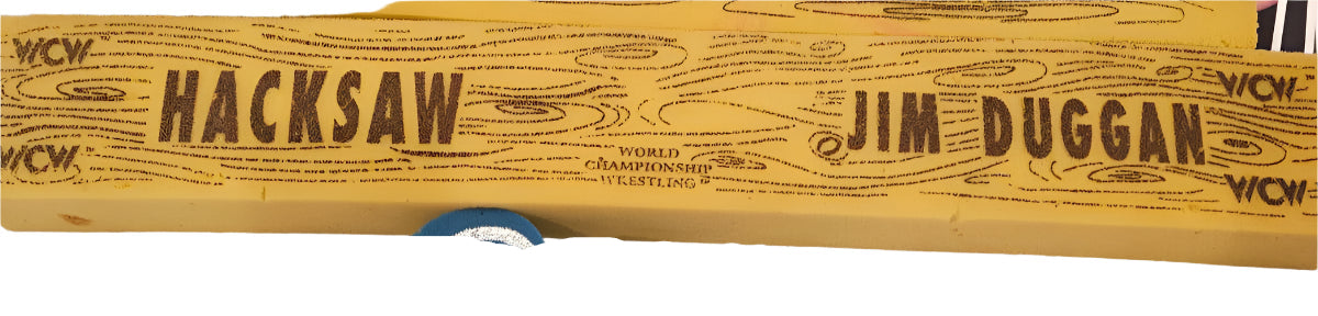 WCW Hacksaw Jim Duggan foam 2*4 Foam PWcatalog