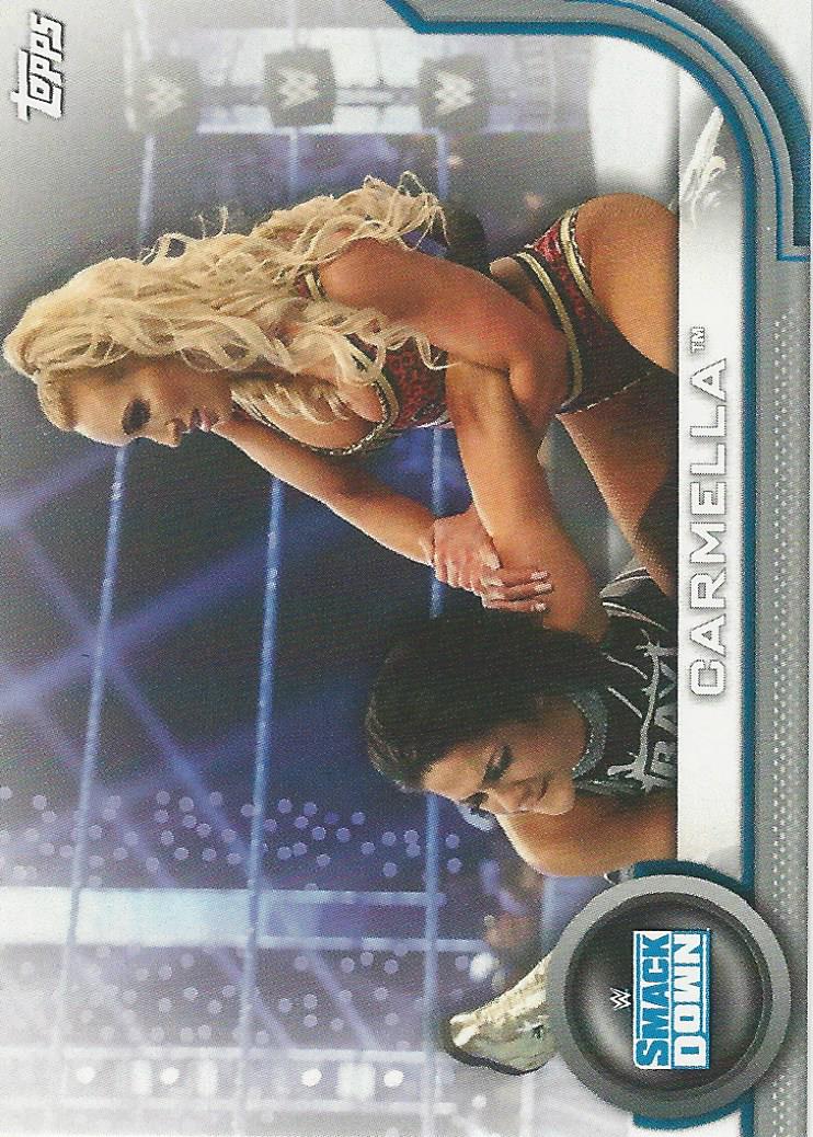 WWE Topps Women Division 2020 Carmella RC-11 trading card PW Catalog