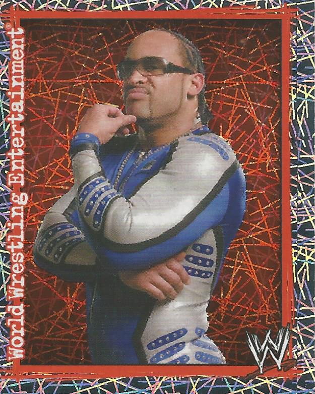 WWE Topps Superstars Uncovered 2007 Sticker MVP Foil #48