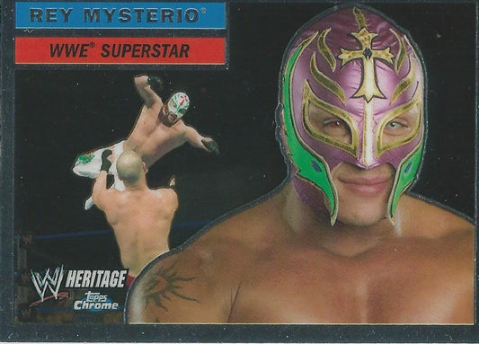 WWE Topps Chrome Heritage 2006 Rey Mysterio #48
