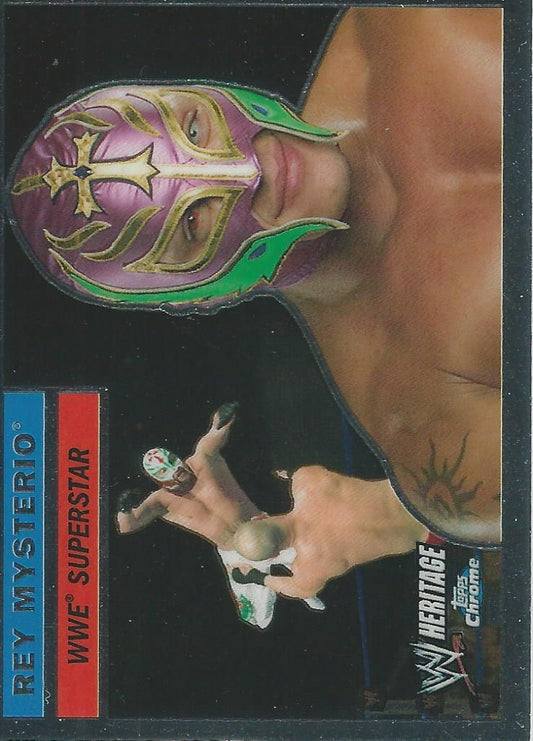 WWE Topps Chrome Heritage 2006 Rey Mysterio #48
