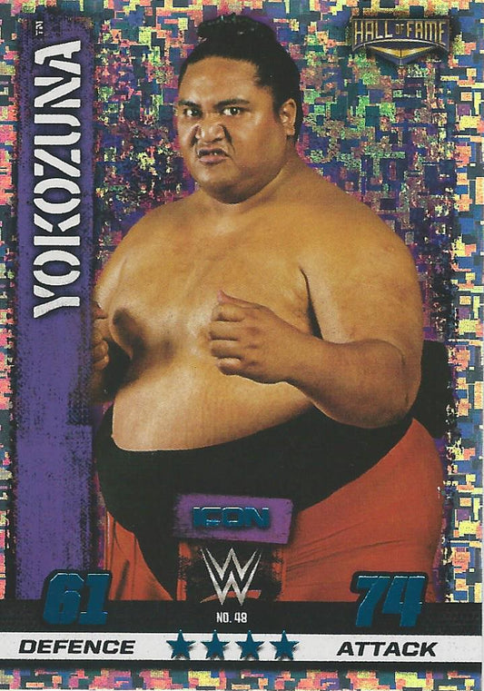 WWE Topps Slam Attax 10th Edition 2017 Hall of Fame Yokozuna #48