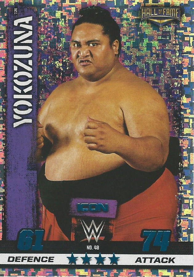 WWE Topps Slam Attax 10th Edition 2017 Hall of Fame Yokozuna #48