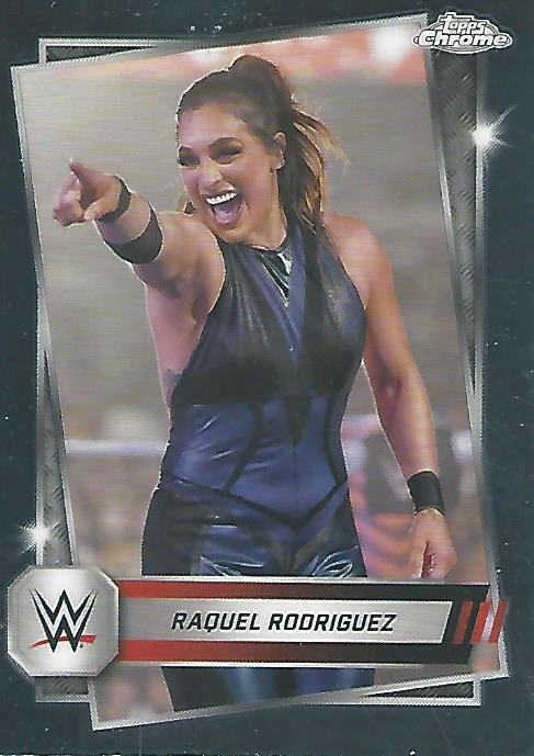 WWE Topps Chrome 2025 Trading Cards Raquel Rodriguez No.48 PW Catalog