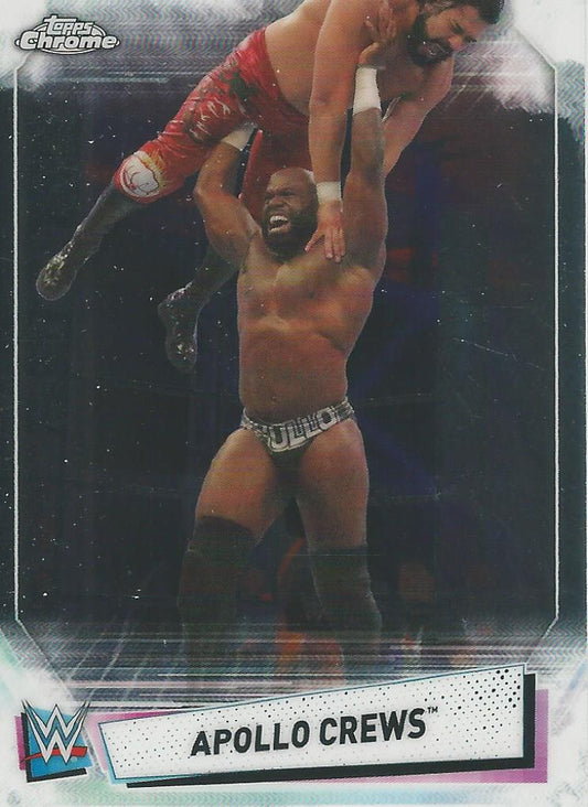 WWE Topps Chrome 2021 Apollo Crews #48