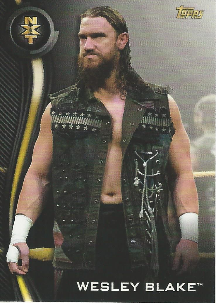 WWE Topps NXT 2019 Wesley Blake #48