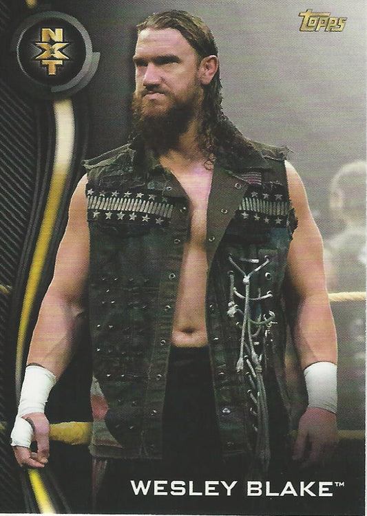 WWE Topps NXT 2019 Wesley Blake #48