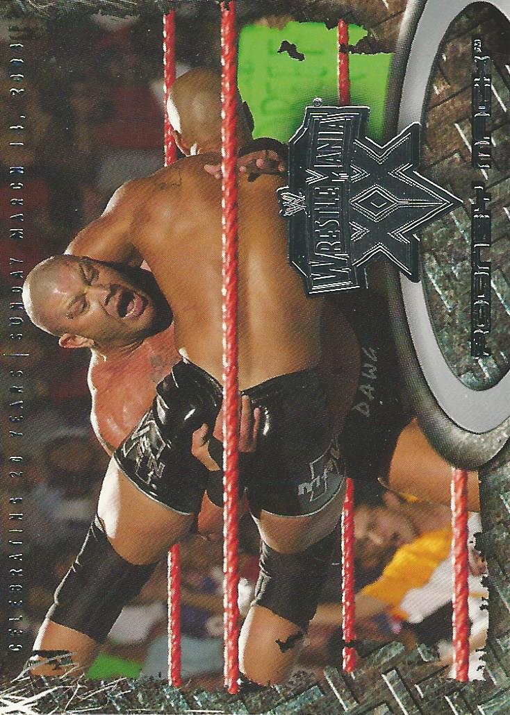 WWE Fleer Wrestlemania XX 2004 Rodney Mack #48
