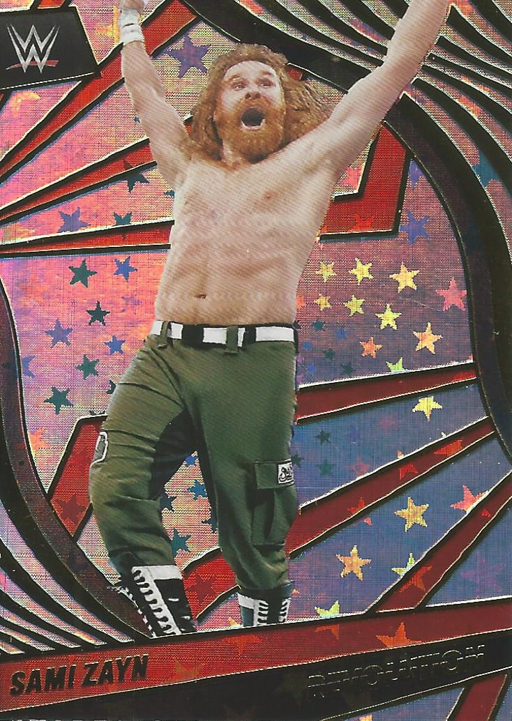 WWE Panini Revolution 2022 Sami Zayn #34 ASTRO
