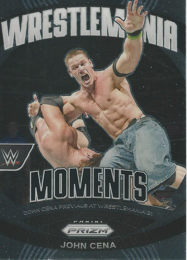 WWE Panini Prizm 2024 Wrestlemania Moments John Cena #39