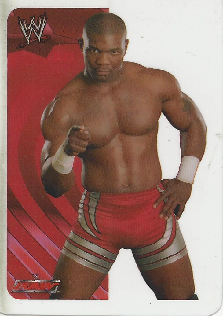 WWE Edibas Lamincards 2005 Shelton Benjamin #48