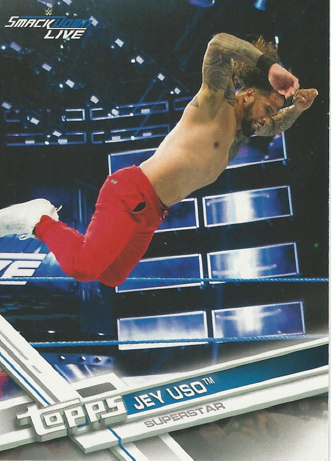 WWE Topps Then Now Forever 2017 Jey Uso #148