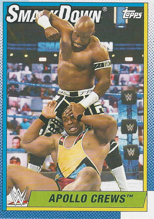 WWE Topps Heritage 2021 Apollo Crews #48