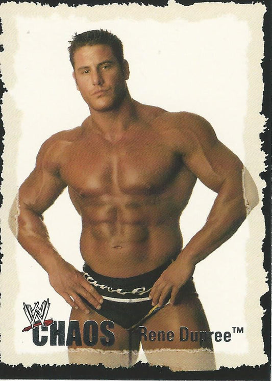 WWE Fleer Chaos 2004 Rene Dupree #48