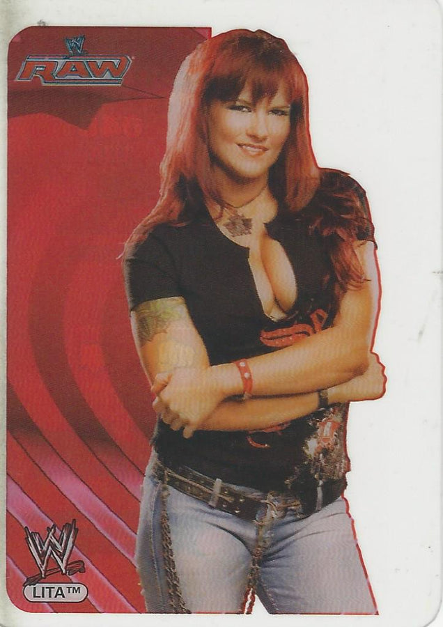 WWE Edibas Lamincards 2006 Lita #48