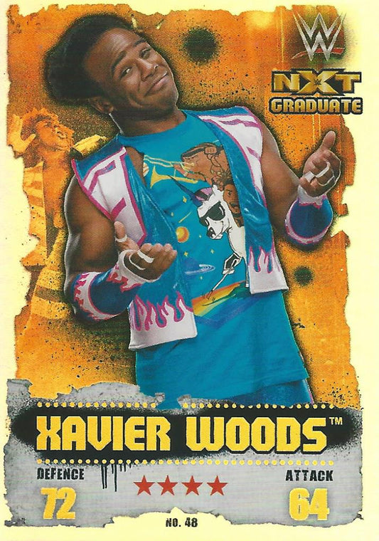 WWE Topps Slam Attax Takeover 2016 Xavier Woods #48