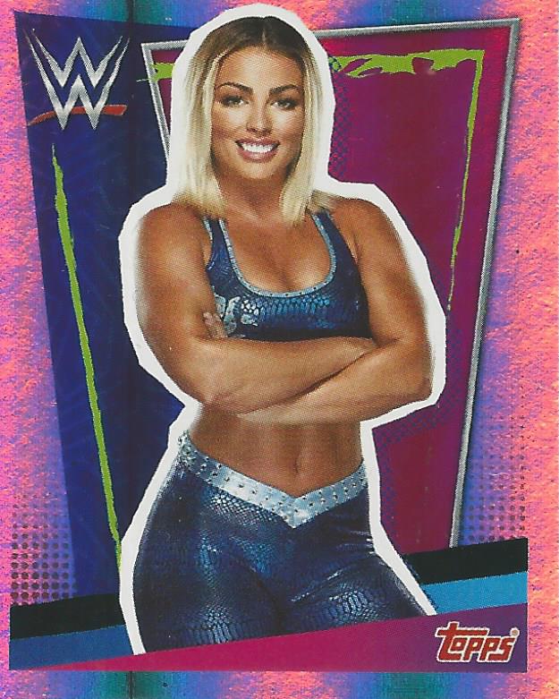 WWE Topps Road to Wrestlemania Stickers 2021 Mandy Rose #48