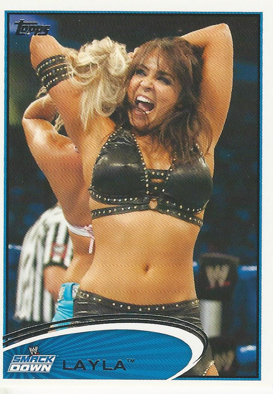 WWE Topps 2012 Layla #48