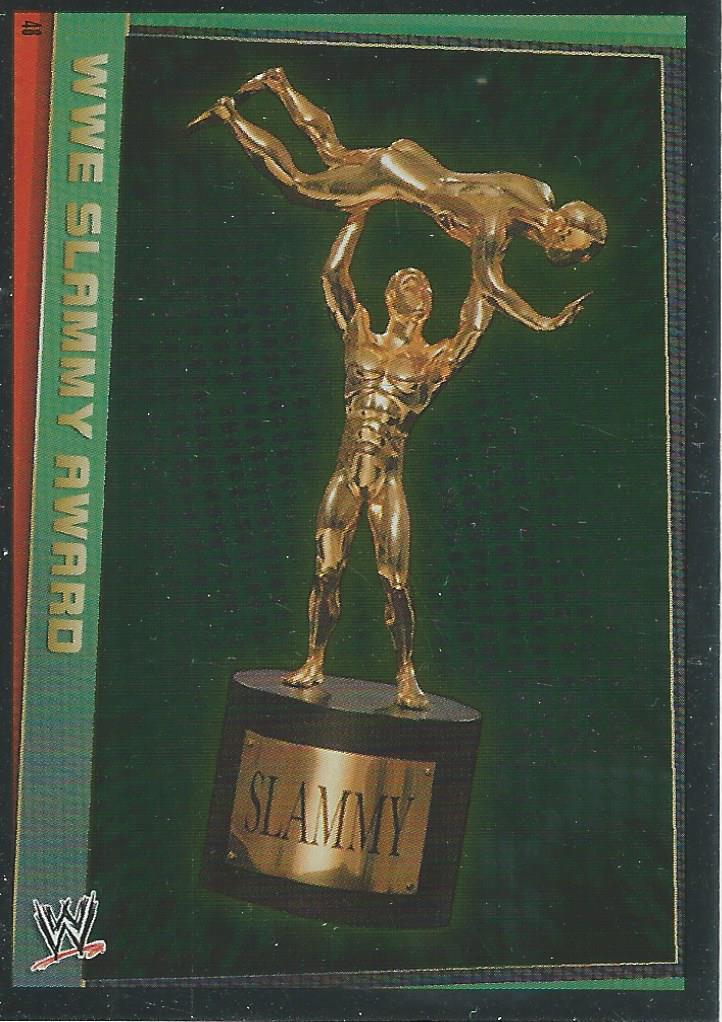 WWE Topps Slam Attax Rebellion 2012 Slammy Award #48